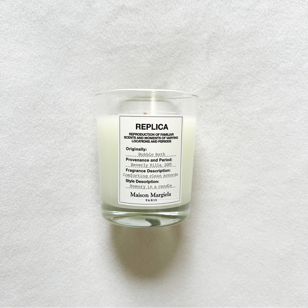 Maison Margiela Replica Bubble Bath Candle - White